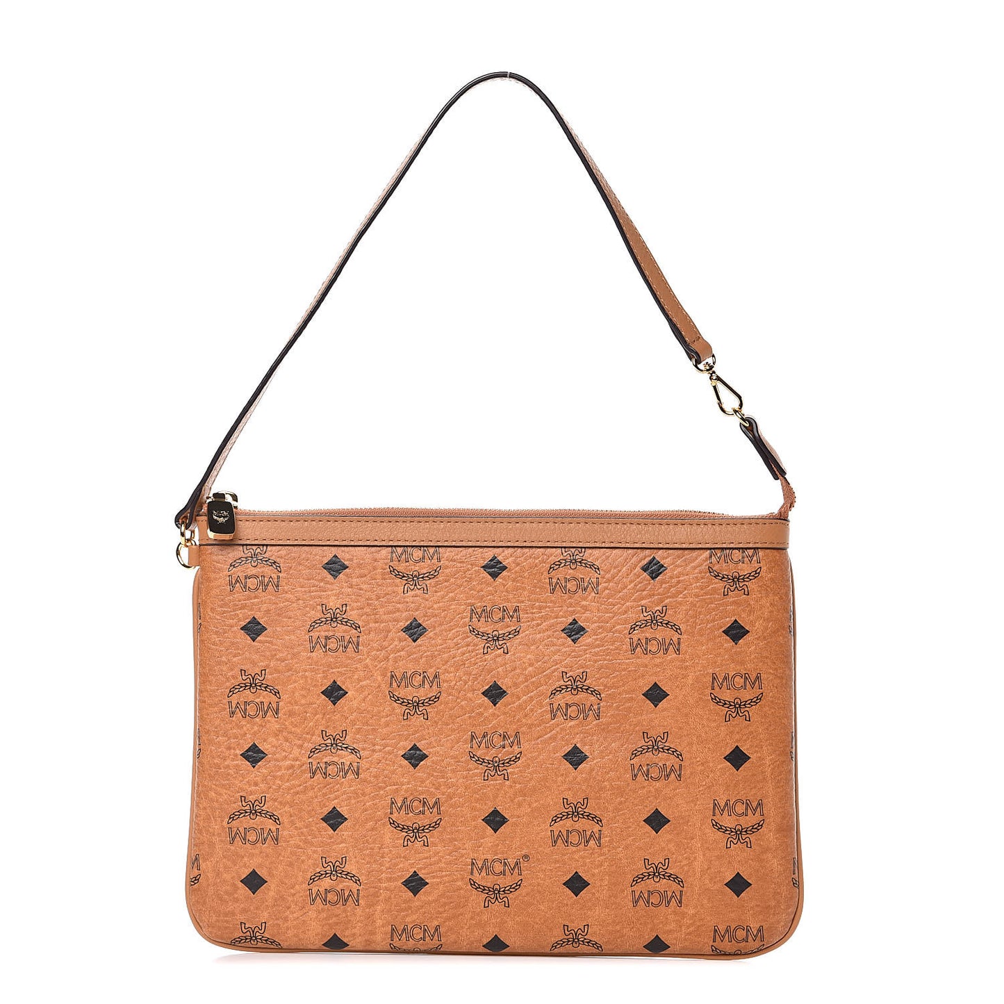 Viseto Stark Wristlet Pouch Cognac