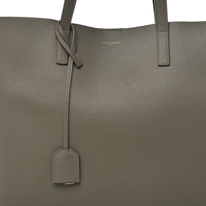 Saint Laurent Calfskin Large Shopping Tote Kaki Militaire 17 of 17