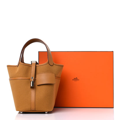 Hermes Toile Goeland Swift Cargo Picotin Lock 18 Sesame 11 of 11