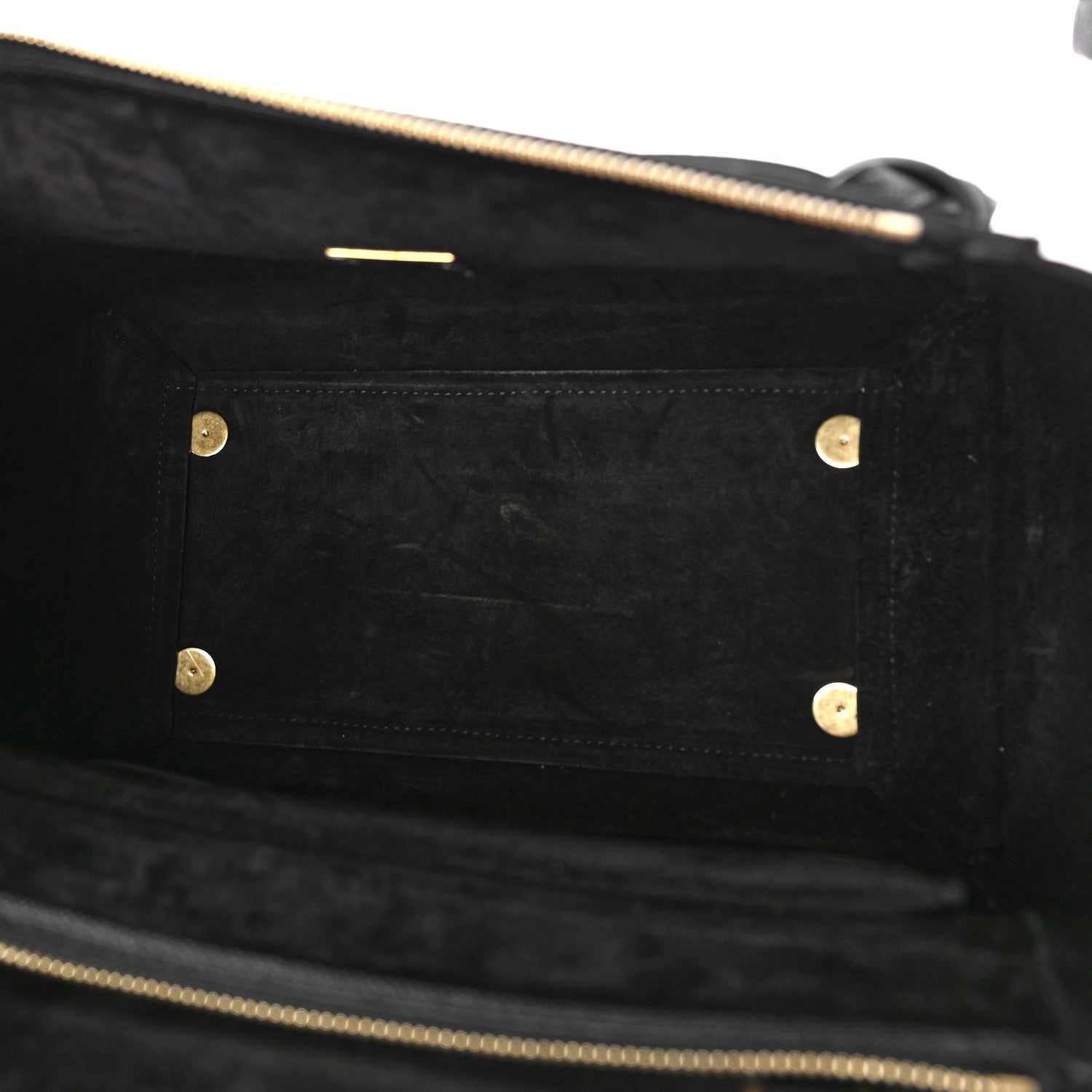Celine Grained Calfskin Mini Belt Bag Black 5 of 8