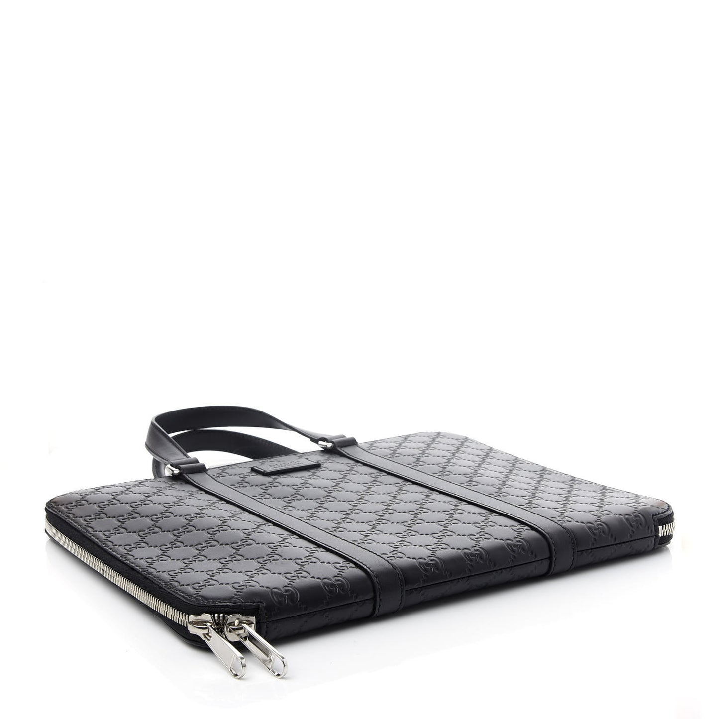 Guccissima Signature Briefcase Black