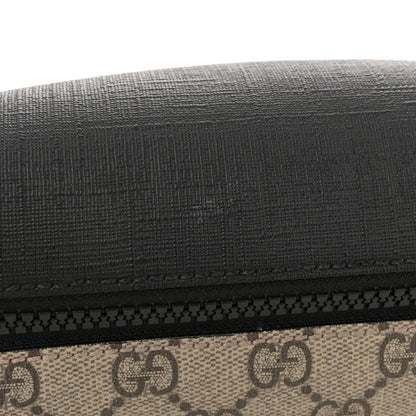 Gucci GG Supreme Monogram Belt Bag Black 11 of 11