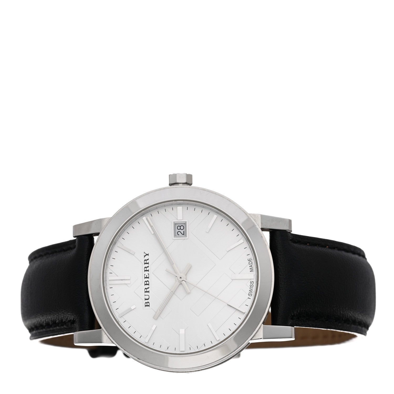 Burberry Stainless Steel Calfskin 38mm Heritage Quartz Watch BU9008 2 of 5