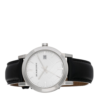 Burberry Stainless Steel Calfskin 38mm Heritage Quartz Watch BU9008 2 of 5