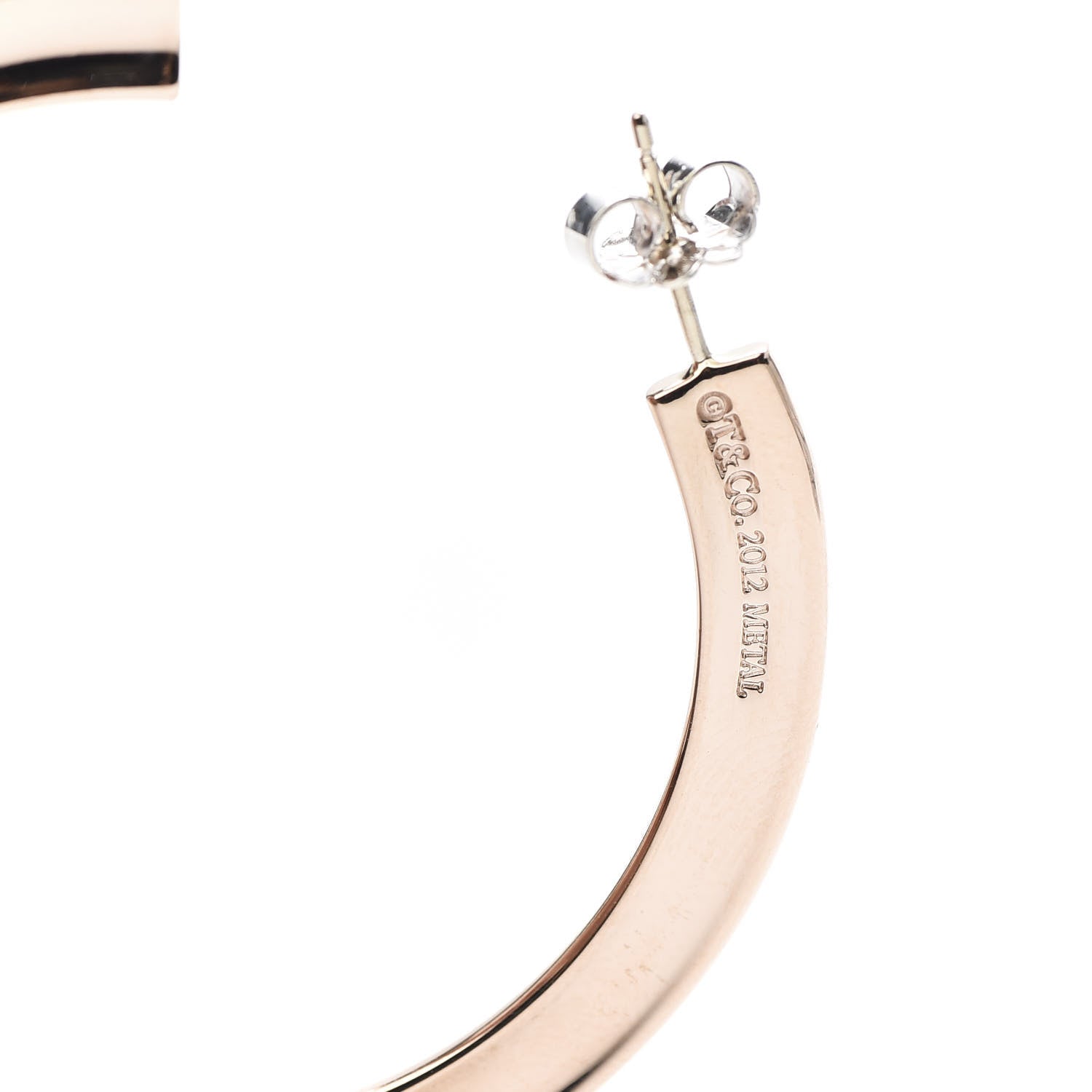 Tiffany Rubedo 1837 Flat Hoop Earrings 5 of 5