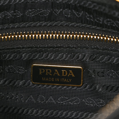Prada Tessuto Nylon Saffiano Mini Re-Edition 2005 Bag Black 6 of 9