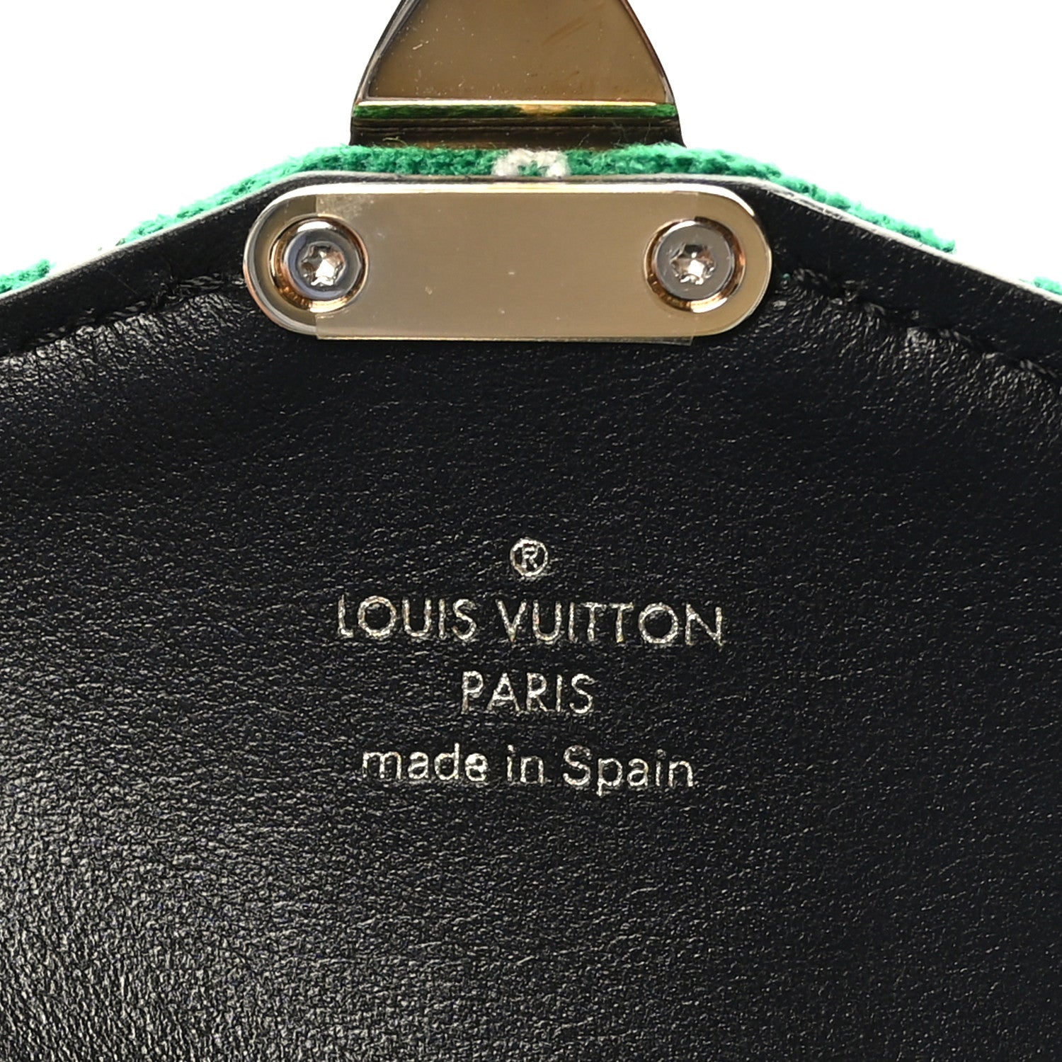 Louis Vuitton Monogram Jacquard Velvet Micro Metis Green 7 of 9