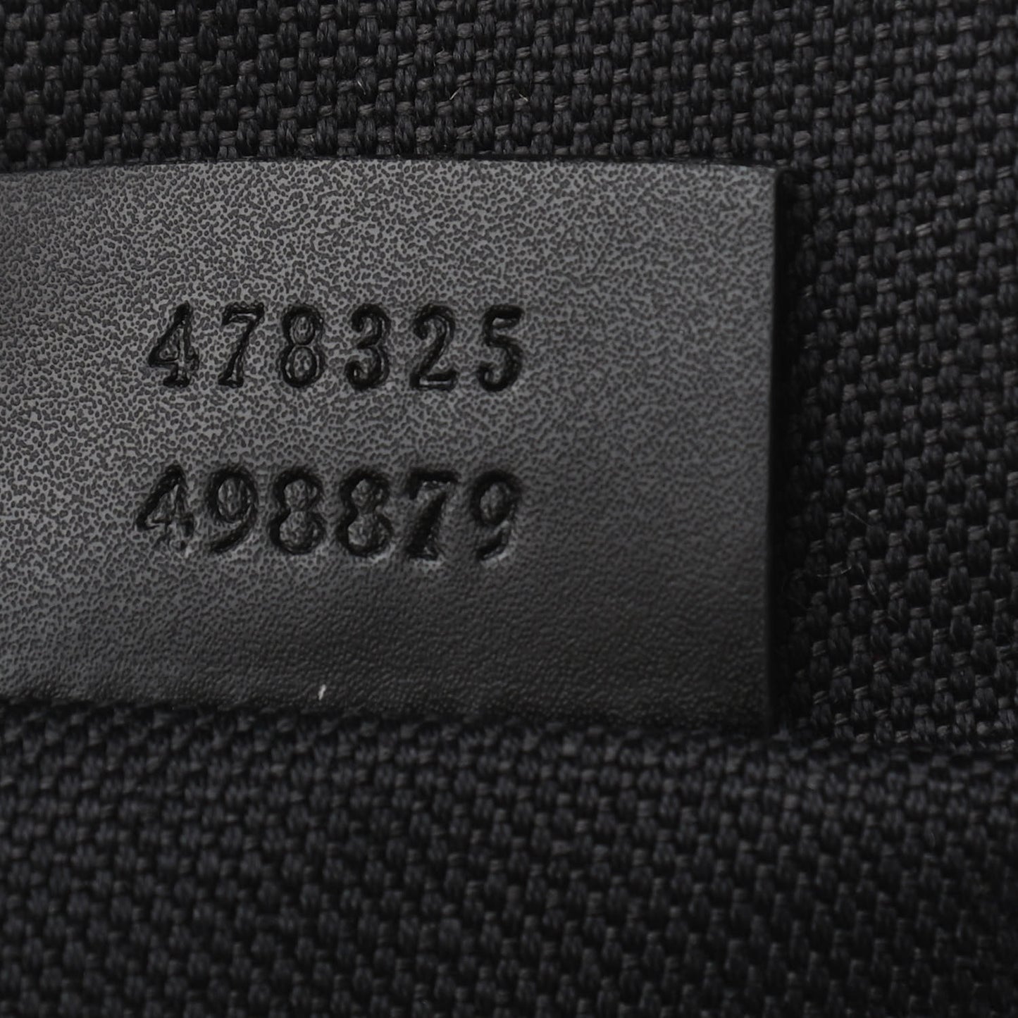 GG Supreme Monogram Web Belt Bag Black Grey