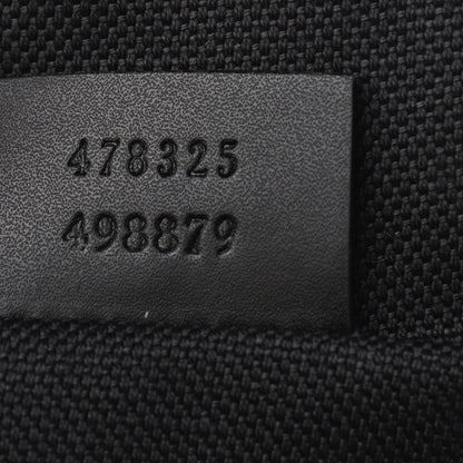Gucci GG Supreme Monogram Web Belt Bag Black Grey 7 of 9
