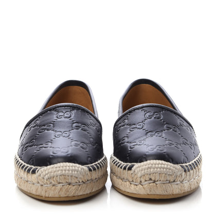 Gucci Guccissima Signature Espadrilles 35 Black 2 of 9