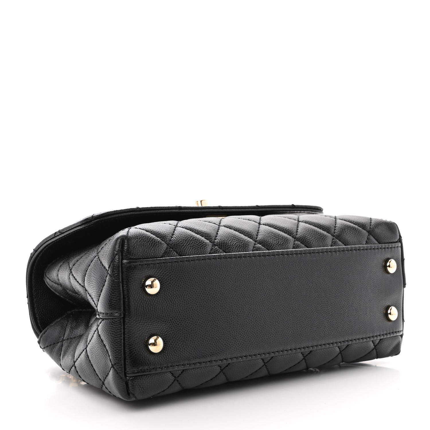 Chanel Caviar Quilted Mini Coco Handle Flap Black 4 of 11