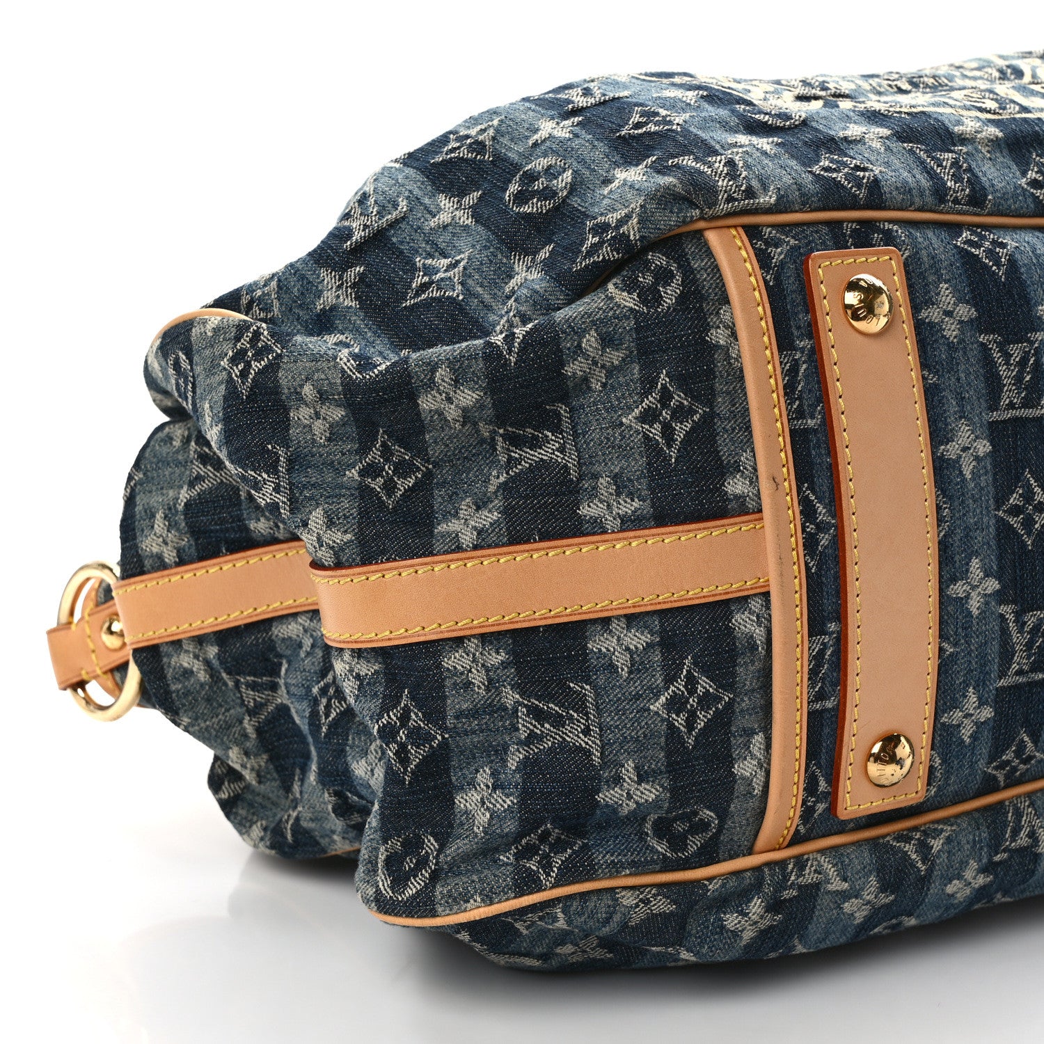 Louis Vuitton LOUIS VUITTON Denim Raye Cabas GM 8 of 14