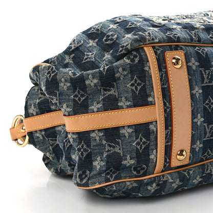 Louis Vuitton LOUIS VUITTON Denim Raye Cabas GM 8 of 14