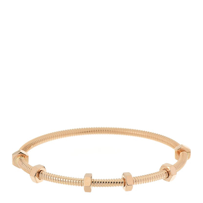 Cartier 18K Pink Gold Ecrou de Cartier Bracelet 18 1 of 4