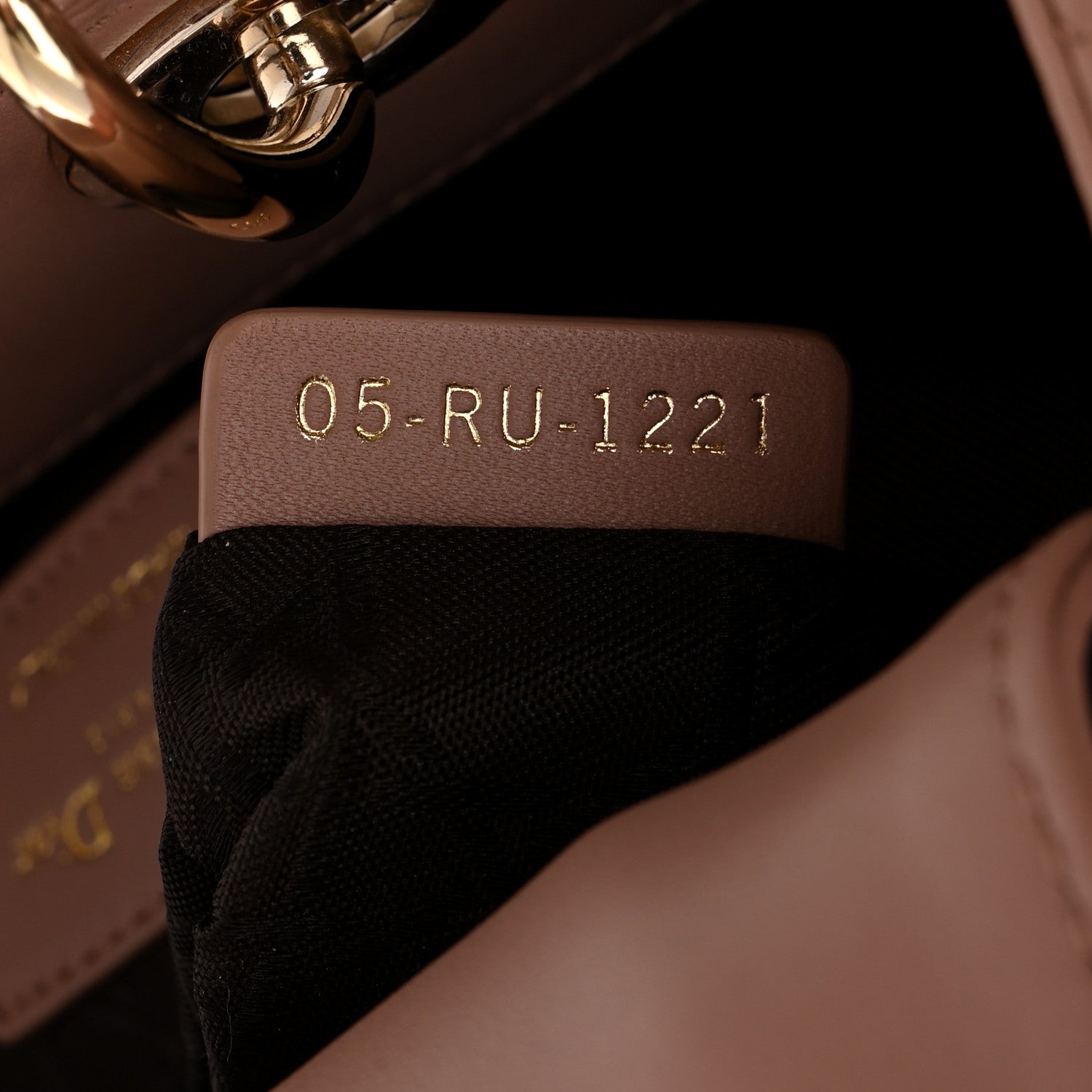 Christian Dior Lambskin Cannage Small My ABC Dior Lady Dior Blush 7 of 11