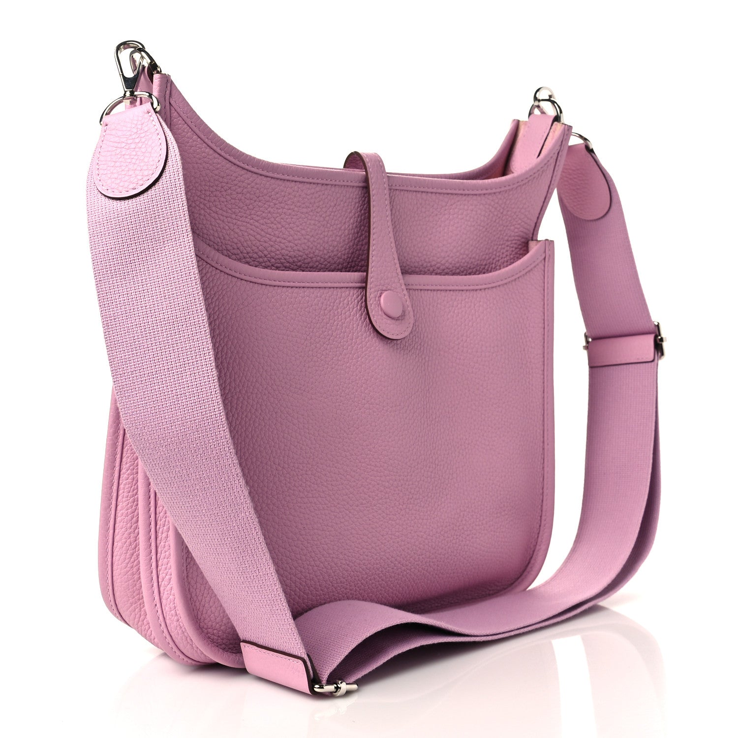 Hermes Taurillon Clemence Evelyne III PM Mauve Sylvestre 3 of 9