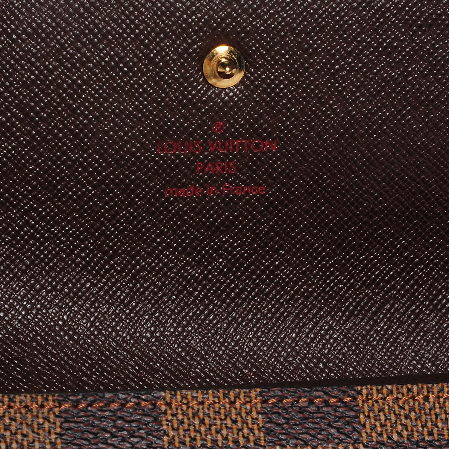 Louis Vuitton Damier Ebene Porte Tresor International Wallet 5 of 7