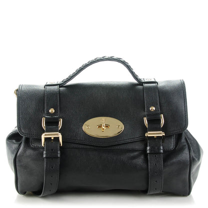 Mulberry Polished Buffalo Medium Alexa Black 1 of 7