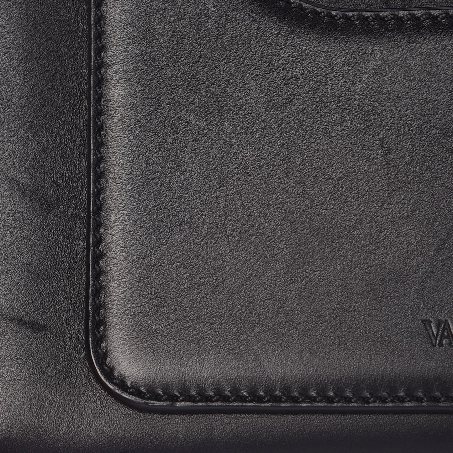 Calfskin Studded Small Joylock Satchel Black