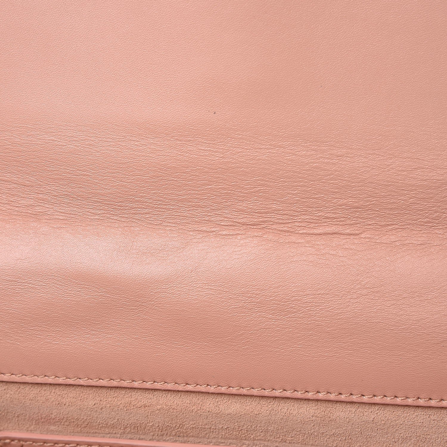 Saint Laurent Calfskin Classic Monogram Cassandre Clutch Blush 8 of 12