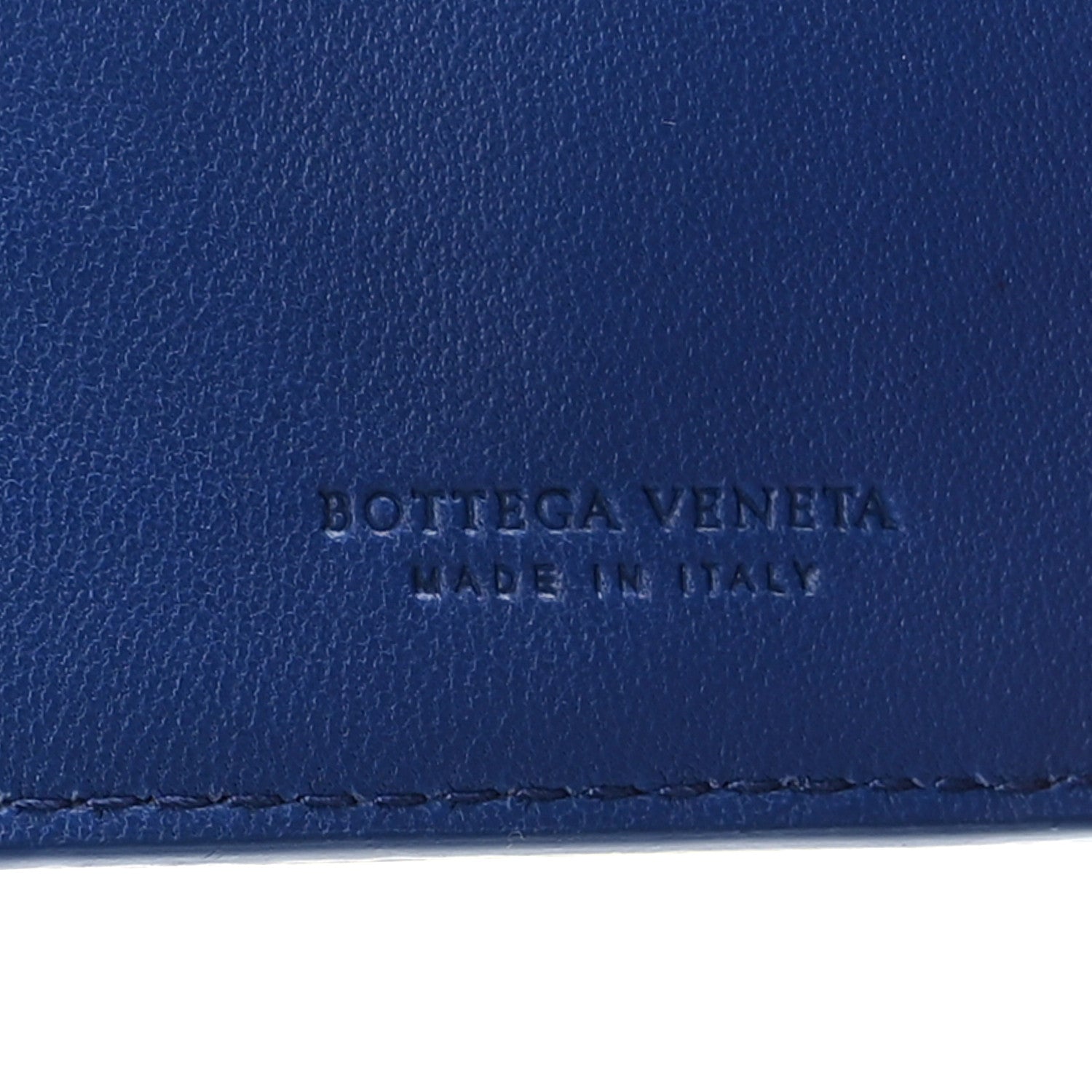 Bottega Veneta Nappa Intrecciato Continental Wallet Blue 7 of 7