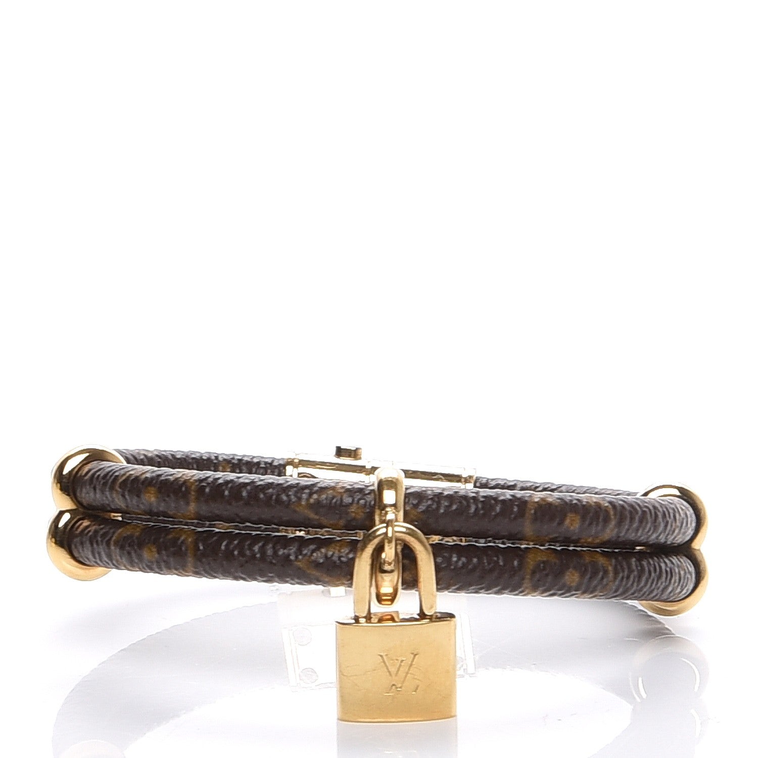 Louis Vuitton Monogram Keep It Twice Bracelet 17 1 of 6