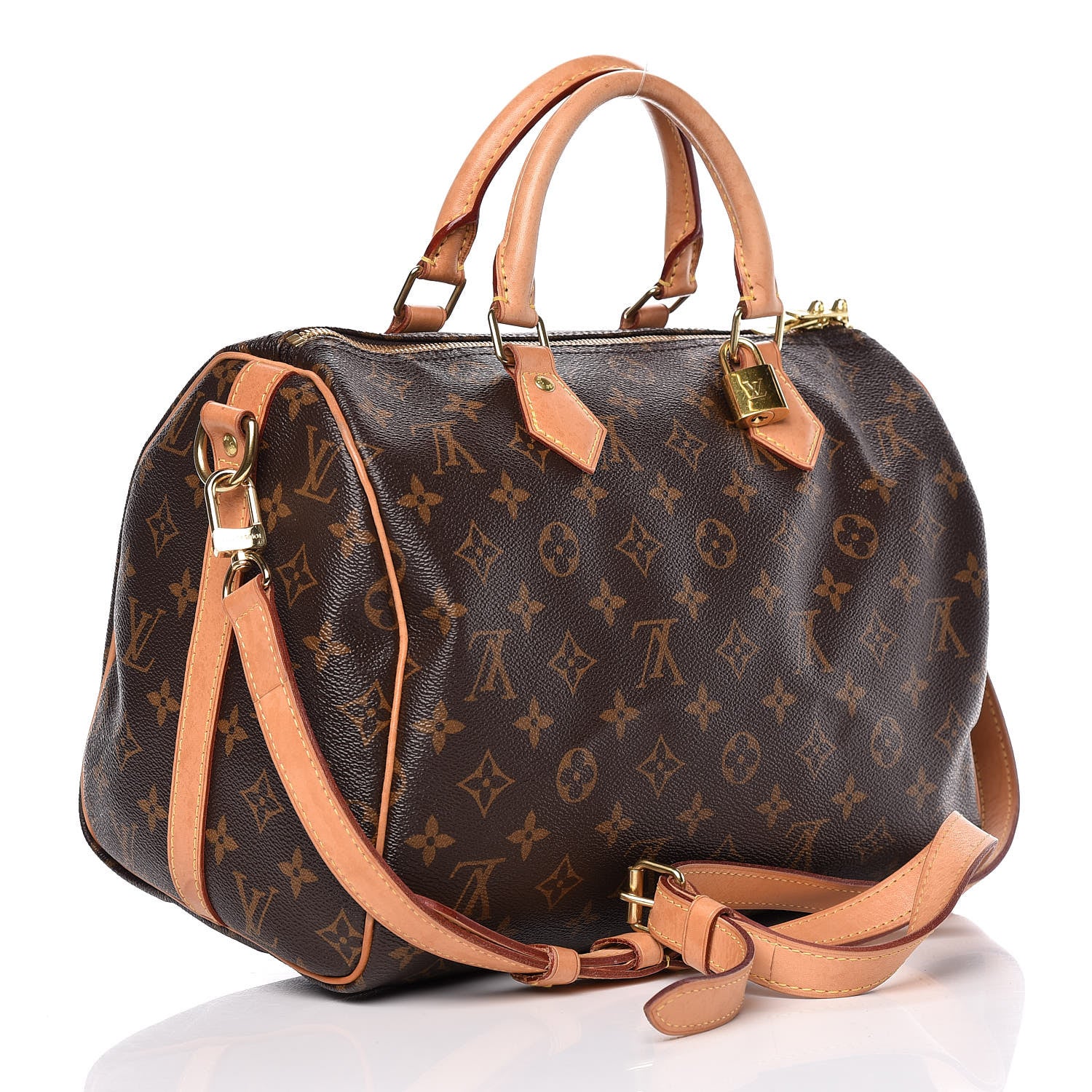 Louis Vuitton Monogram Speedy Bandouliere 30 3 of 13