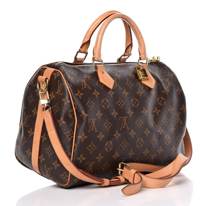 Louis Vuitton Monogram Speedy Bandouliere 30 3 of 13