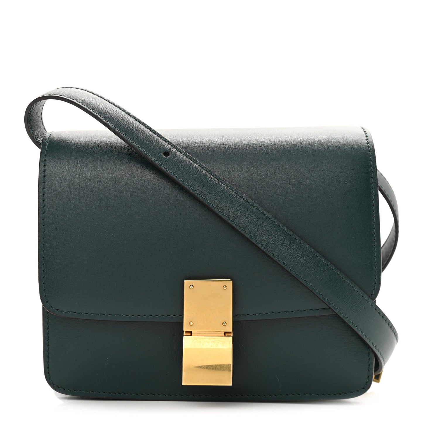 Box Calfskin Small Classic Box Flap Bag Amazone