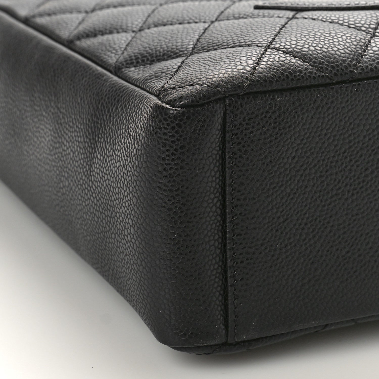 Chanel Caviar Quilted Petit Shopping Tote PST Black 8 of 9