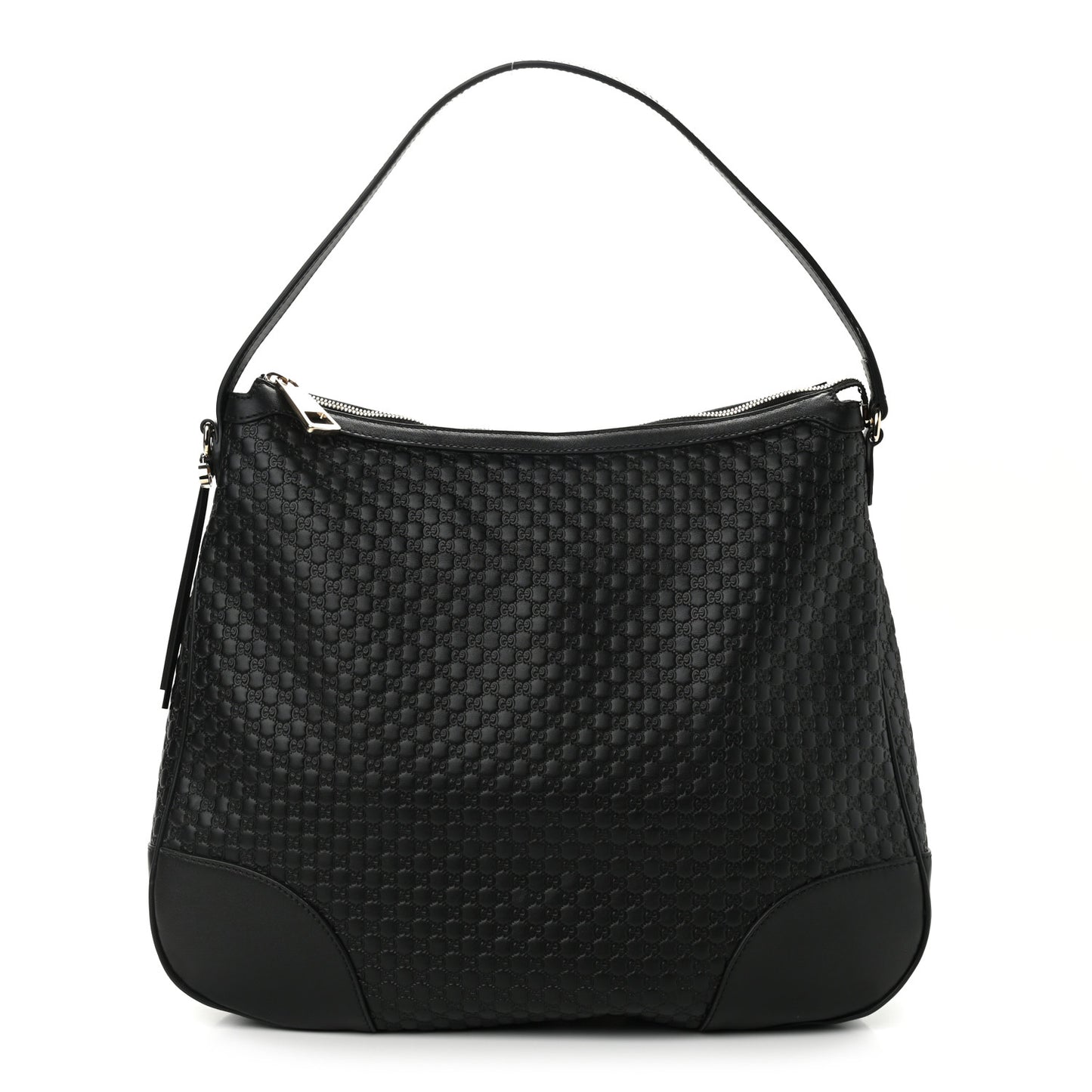 Soft Microguccissima Margaux Hobo Black