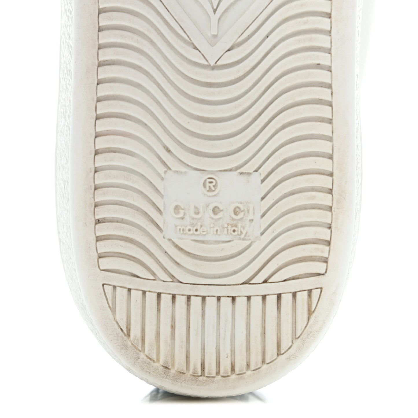 Calfskin Ayers Web Heart Embroidered Womens Ace Sneakers 39 White