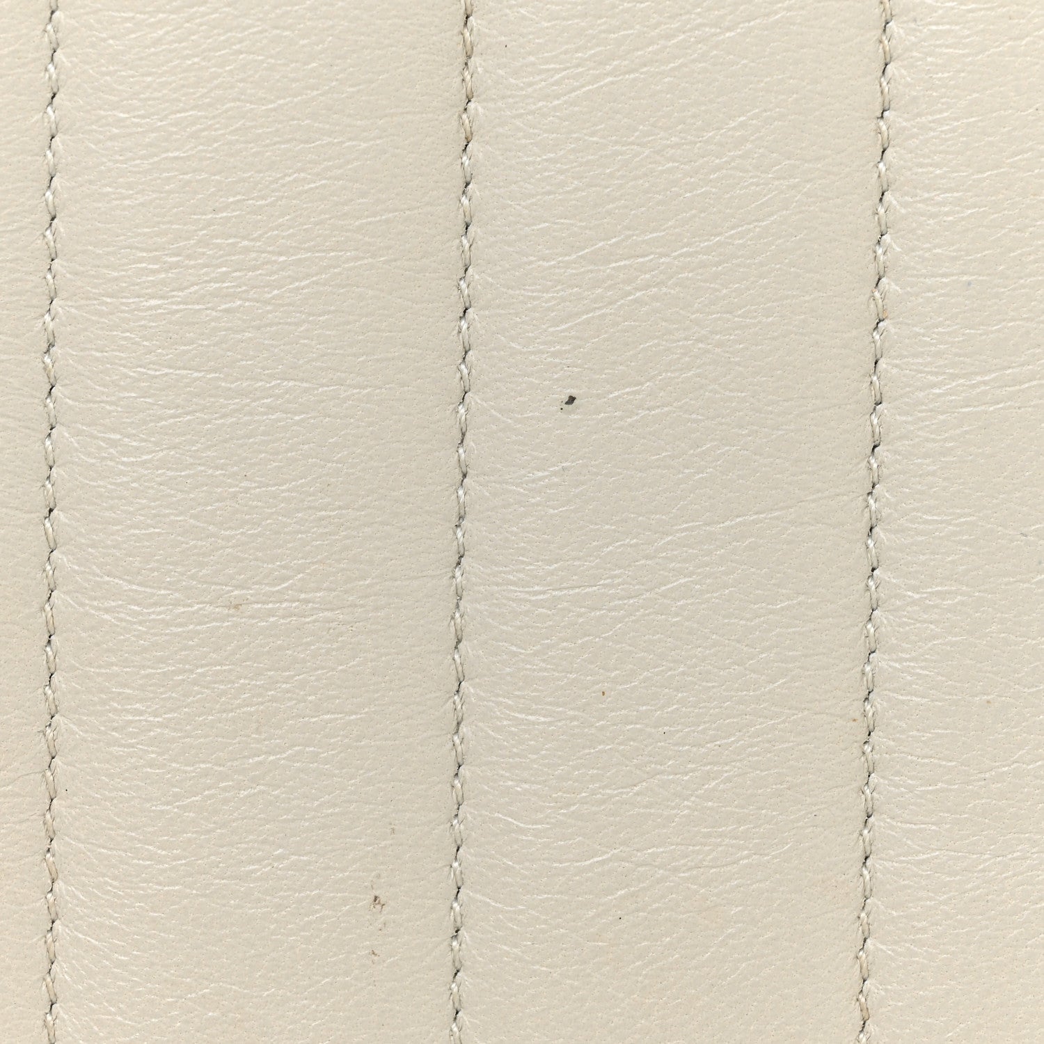Saint Laurent Lambskin Matelasse Small Vicky Chain Bag White 16 of 17