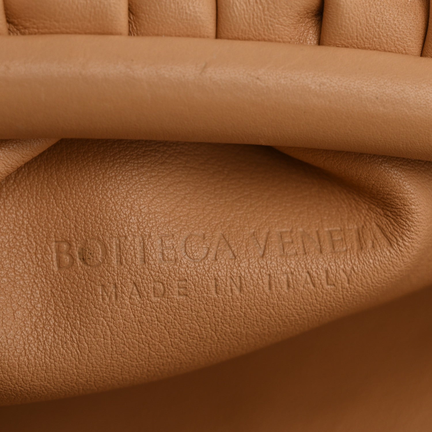 Bottega Veneta Calfskin Teen Pouch Almond 6 of 11
