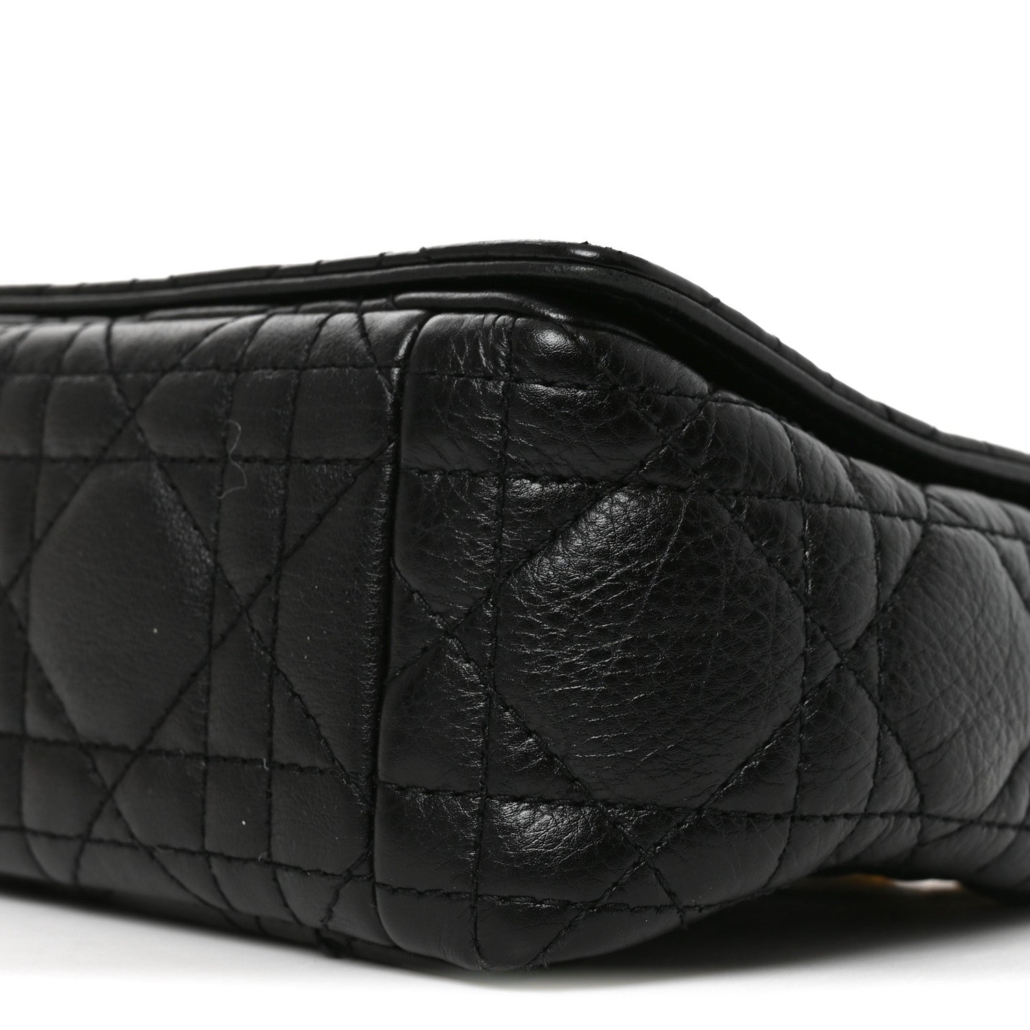 Christian Dior Calfskin Cannage Small Caro Bag Black 10 of 10