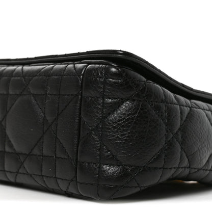Christian Dior Calfskin Cannage Small Caro Bag Black 10 of 10