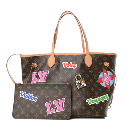 Louis Vuitton Monogram Travel Stickers Neverfull MM 1 of 10