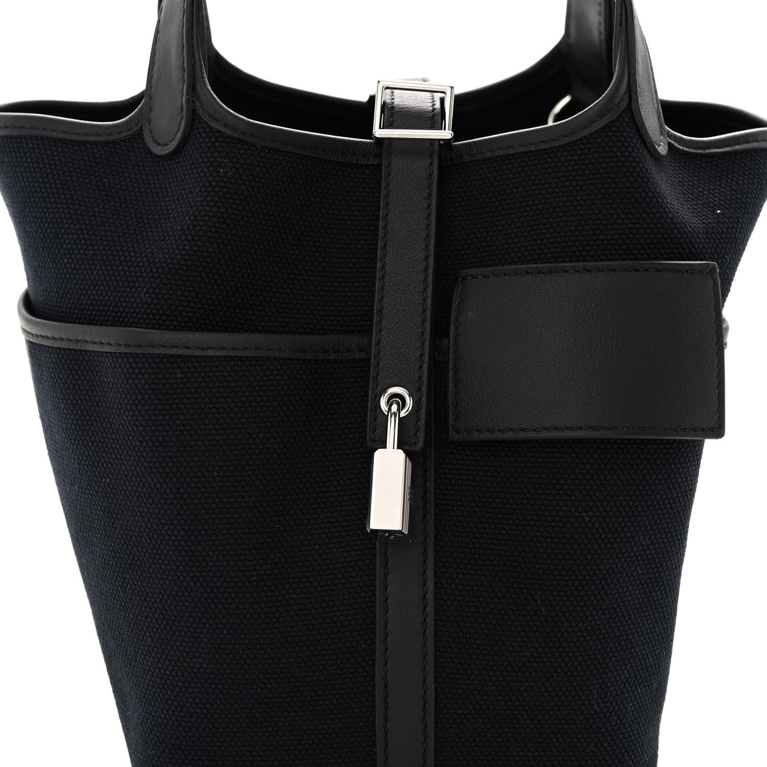 Hermes Toile Goeland Swift Cargo Picotin Lock 18 Caban Black 8 of 11