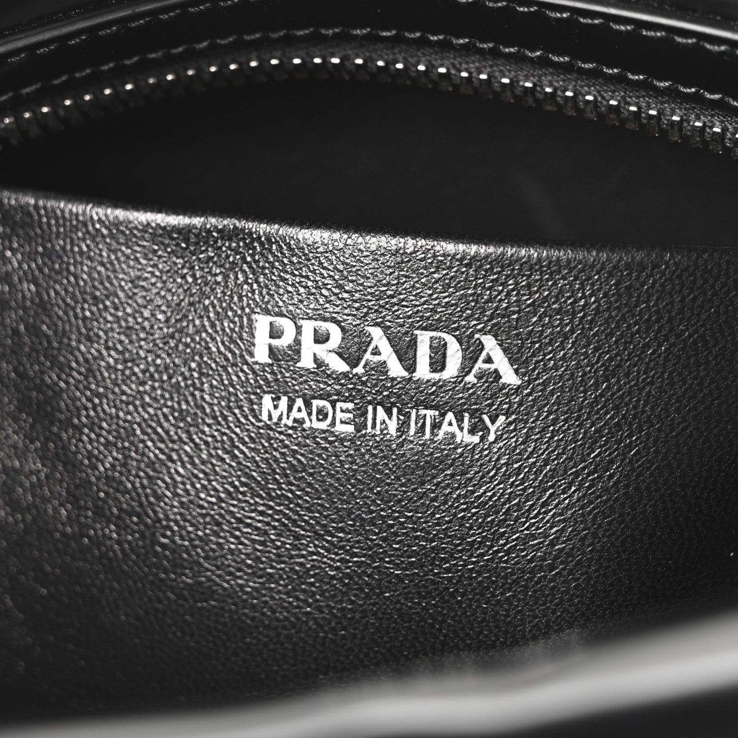 Prada Spazzolato Small Supernova Handbag Black 6 of 10