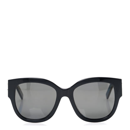 Saint Laurent Acetate Sunglasses SL M95 F Black 2 of 7