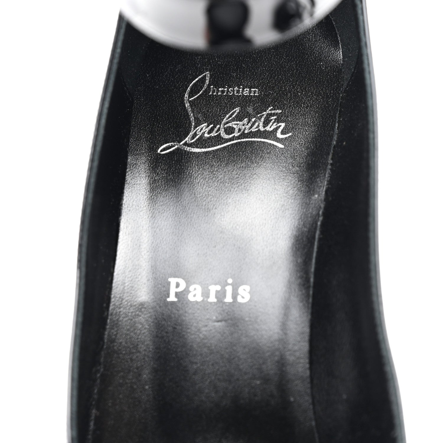 Christian Louboutin Patent Calfskin So Sab 85 Pumps 39 Black 7 of 8