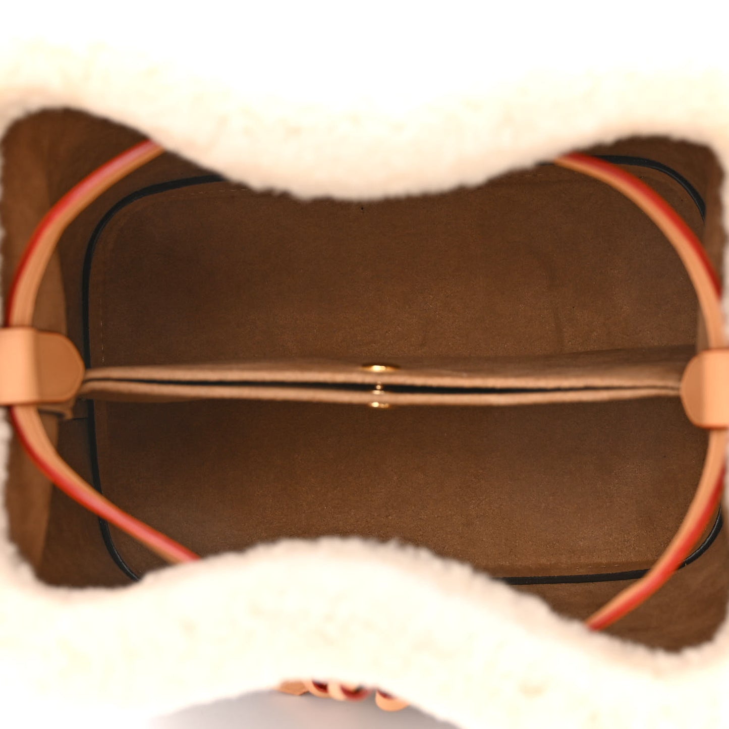 Monogram Shearling Cozygram Neonoe BB