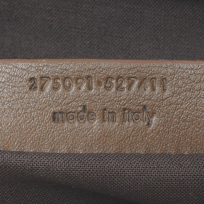 Saint Laurent Perforated Leather Large Cabas Chyc Metallic Bronze 7 of 8
