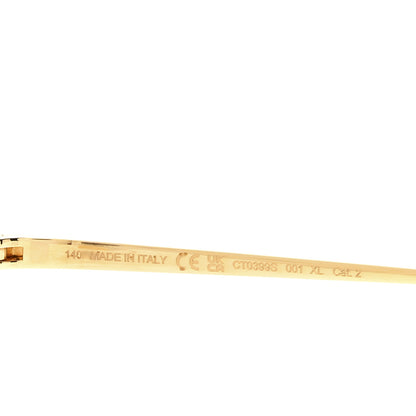 Cartier Panthere De Cartier Cat Eye Sunglasses CT0399S Gold Black 6 of 6