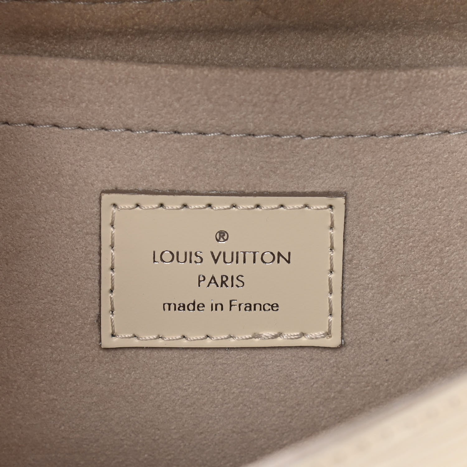 Louis Vuitton Epi Montaigne Clutch Ivory 6 of 9