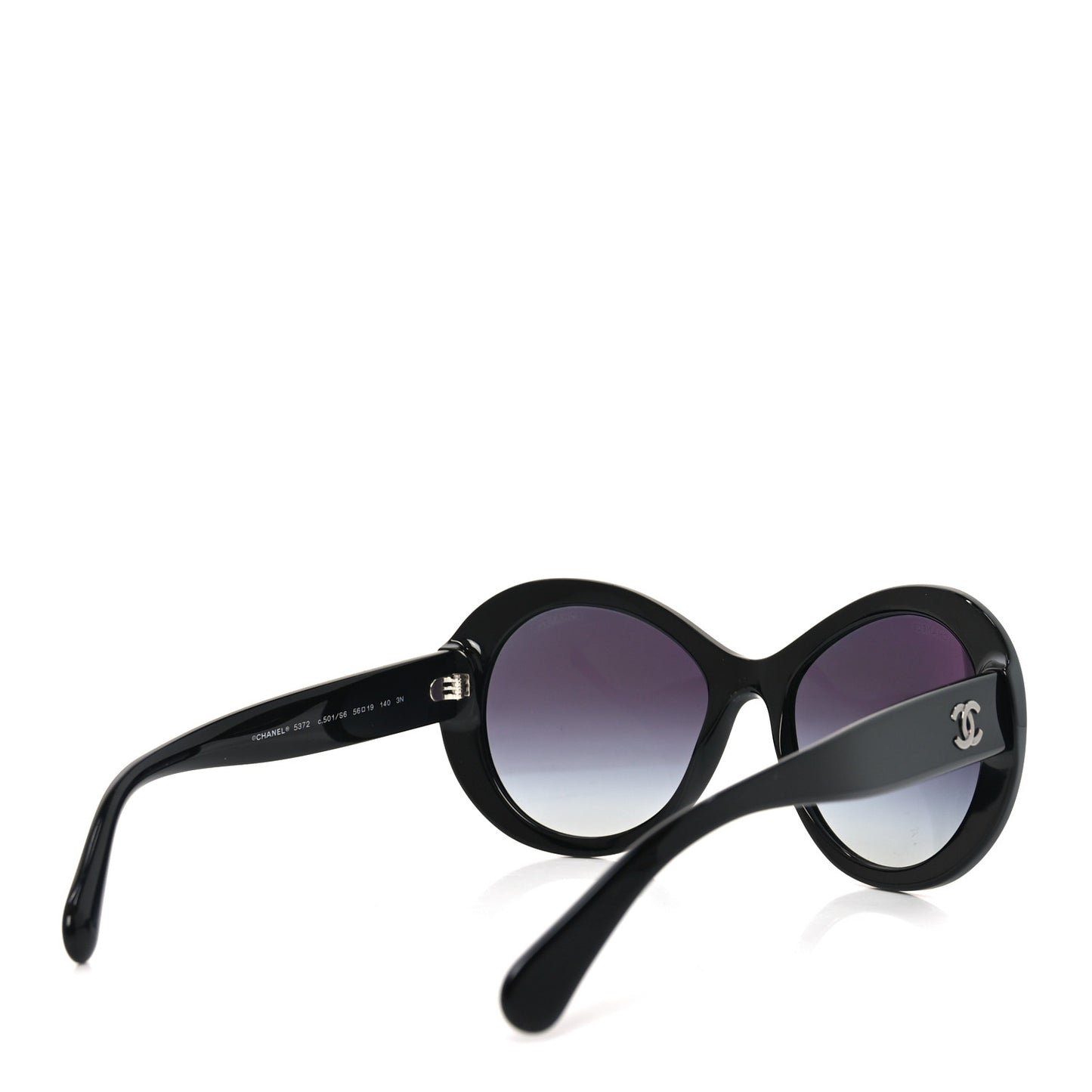 Oval CC Sunglasses 5372-A Black