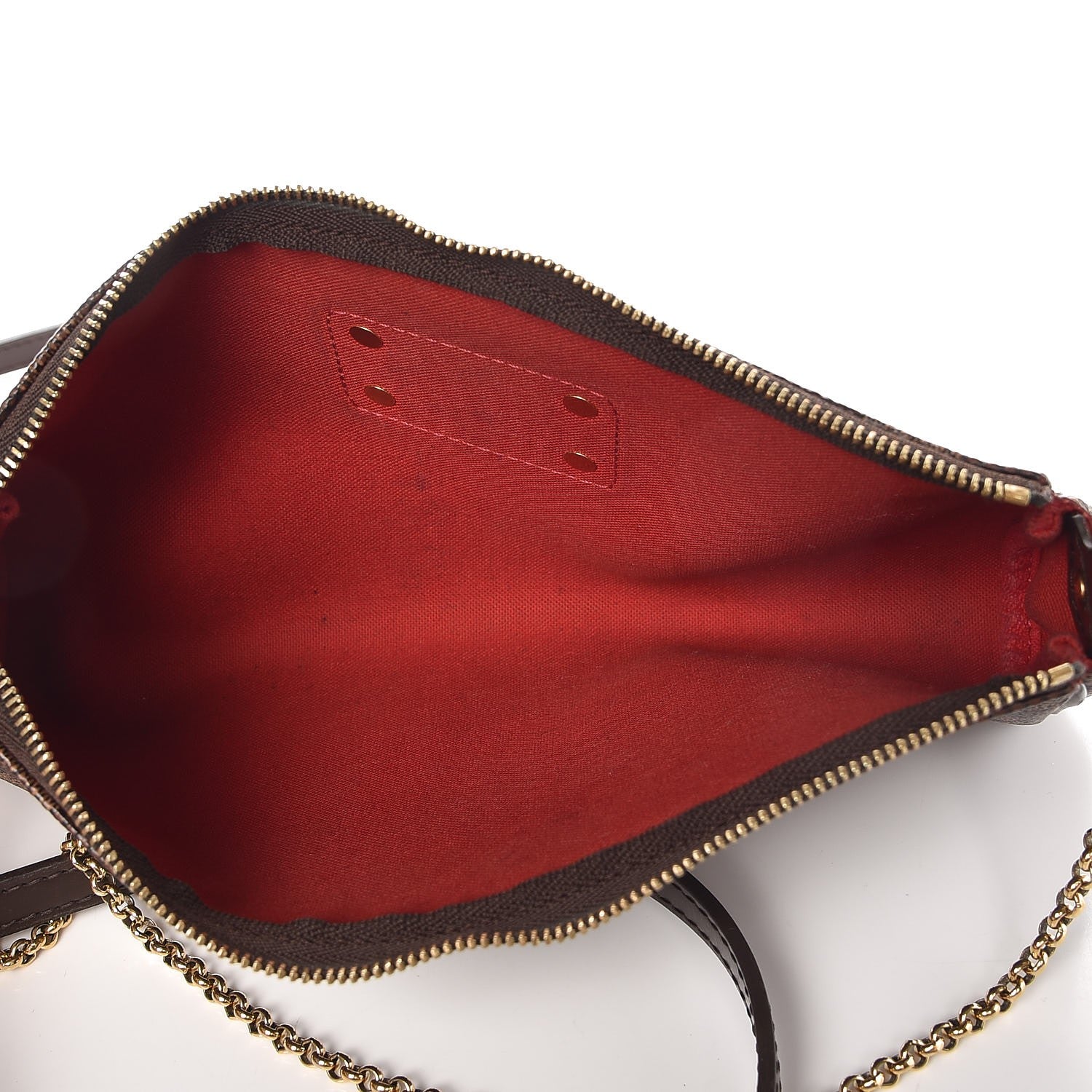 Louis Vuitton Damier Ebene Eva Clutch 5 of 8