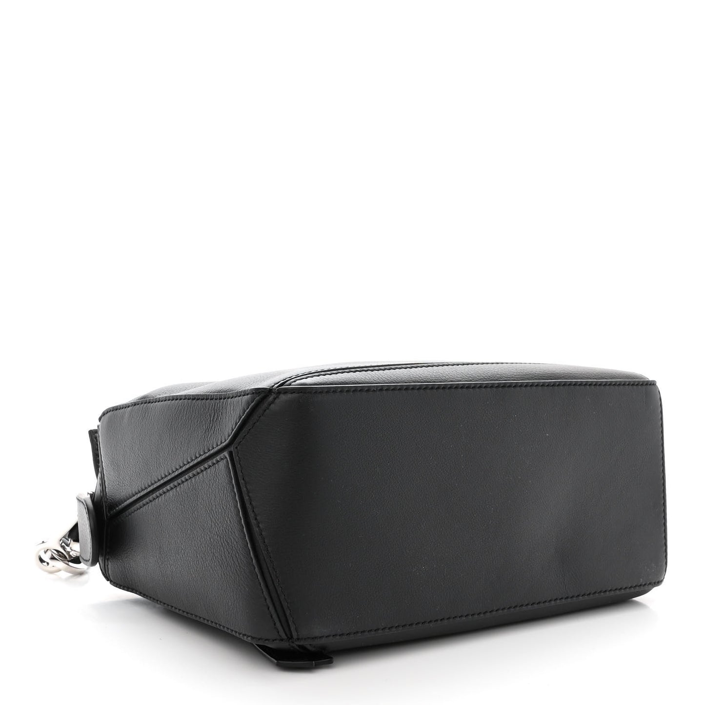 Calfskin Small Puzzle Bag Black