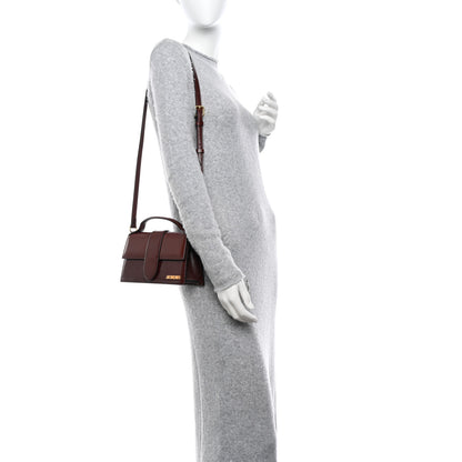 Jacquemus Smooth Calfskin Le Grand Bambino Dark Brown 2 of 13