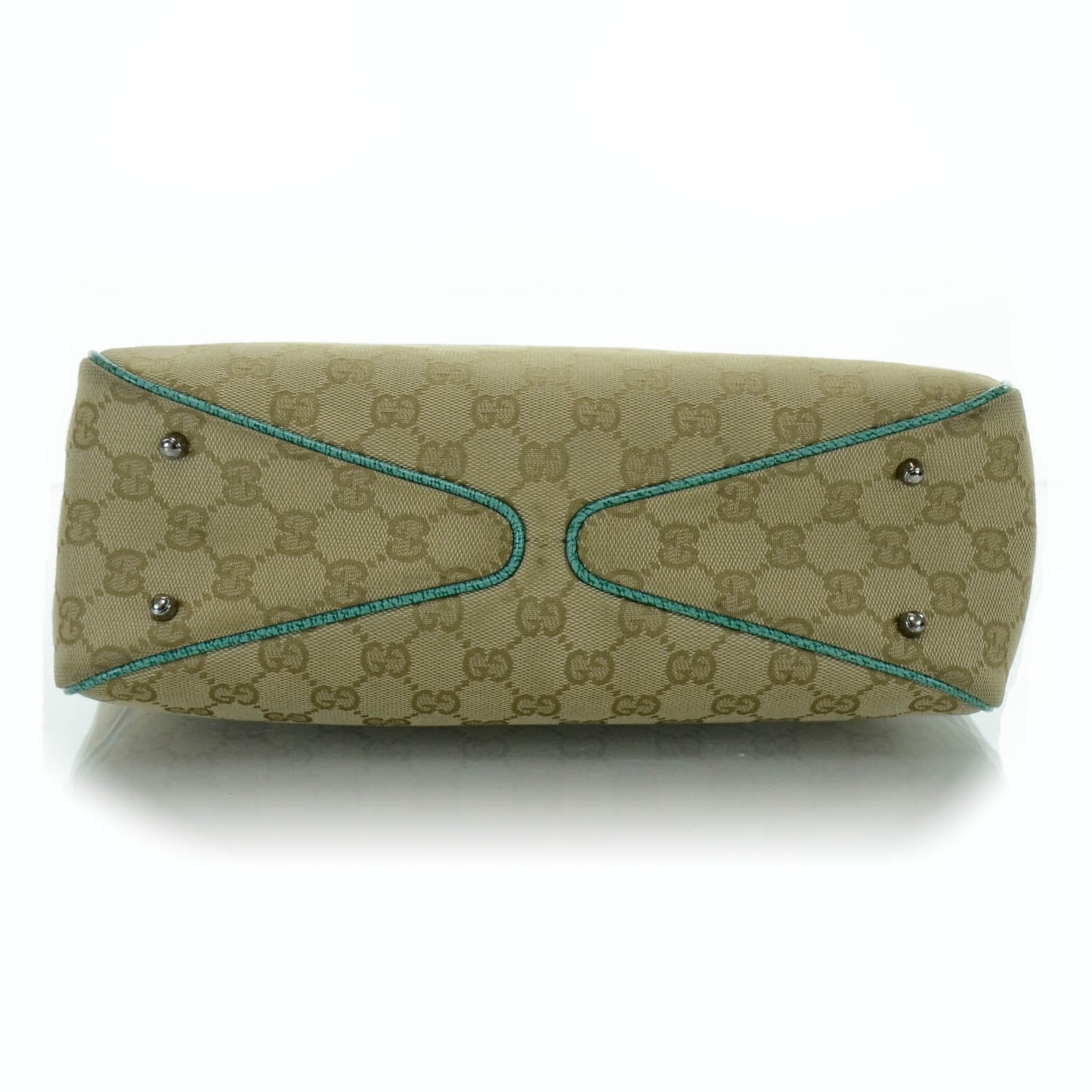 Monogram Tote Green